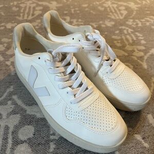 Veja Men's Classic White Sneakers